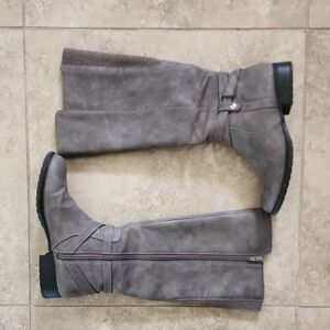 Lifestride Gray Women's Knee-High Boots 7.5